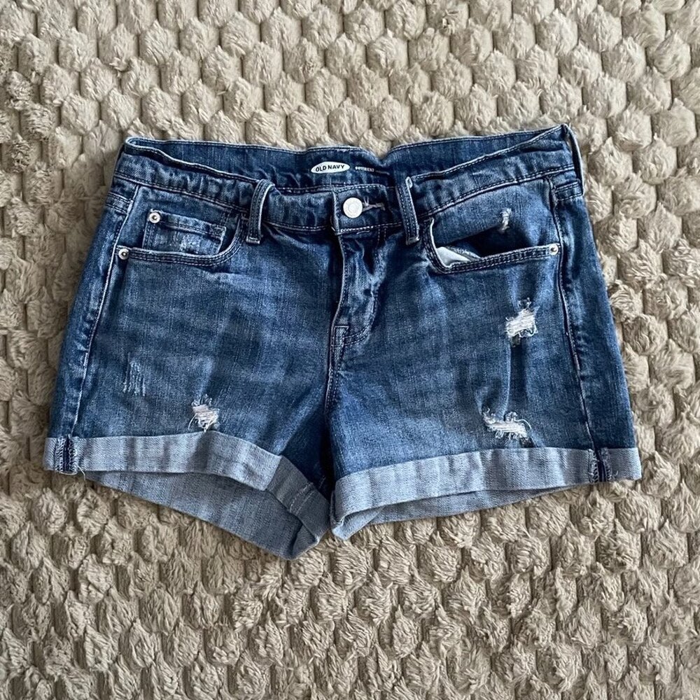 Old Navy Boyfriend Midrise Shorts Size 6